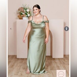 Revelry Satin Dress